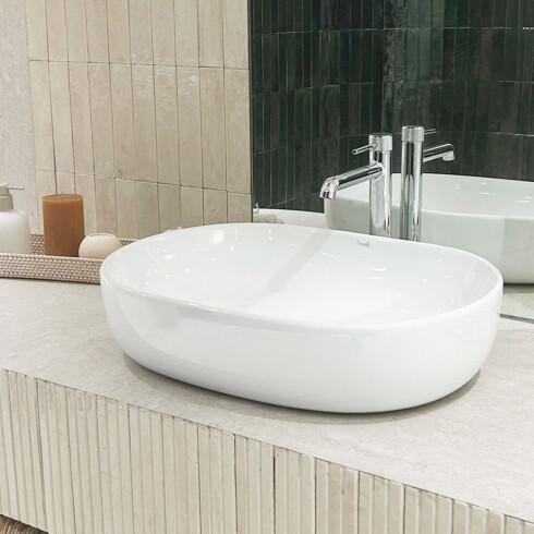 Griferia Lavatorio Alto Monocomando En Cromo 000