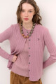 CARDIGAN OCHOS ROSA