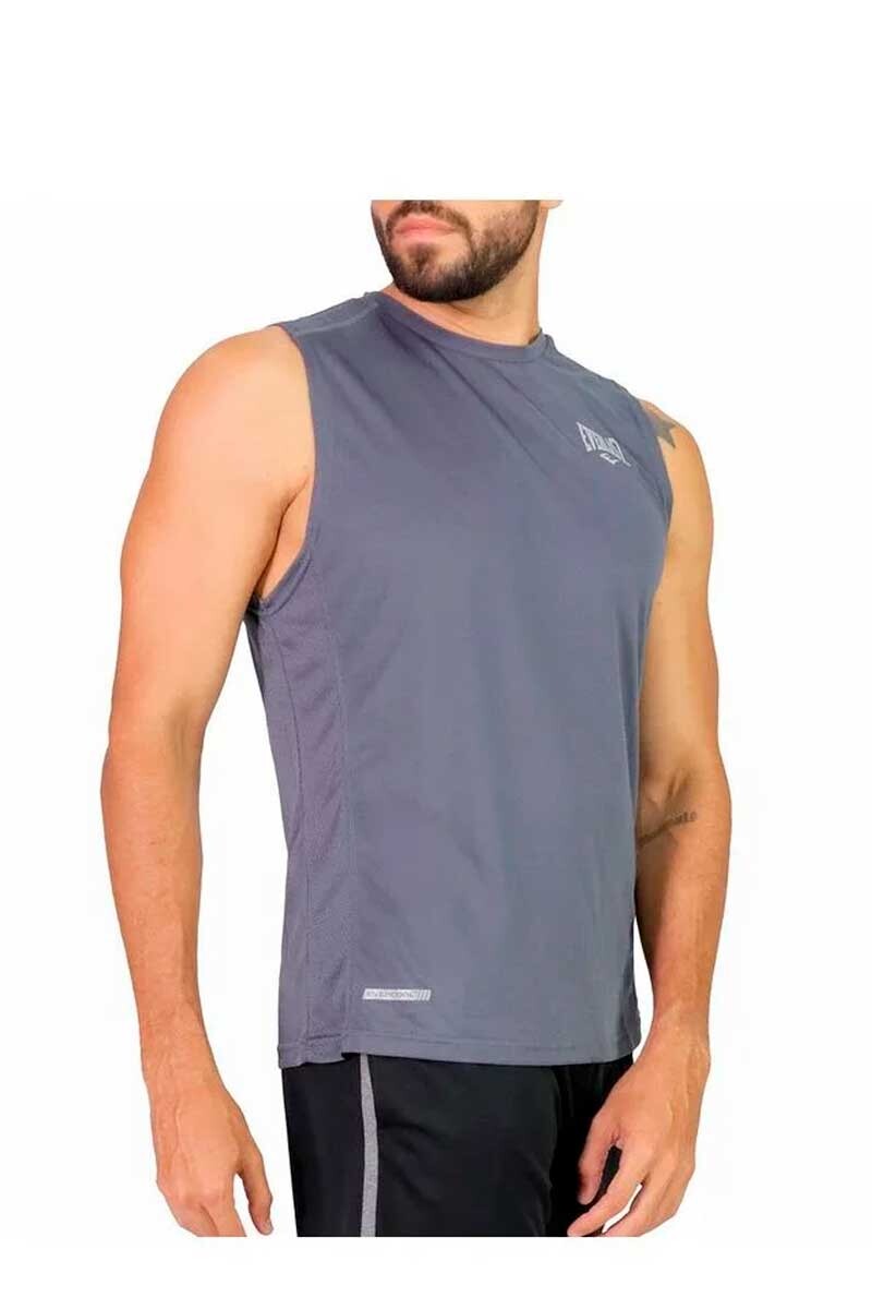MUSCULOSA EVERLAST BORDER Gris-oscuro