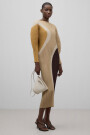 VESTIDO CRINKLE Camel