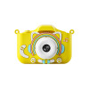 Cámara para niños diseño gato arcoiris color amarillo Cámara Para Niños Diseño Gato Arcoiris Color Amarillo