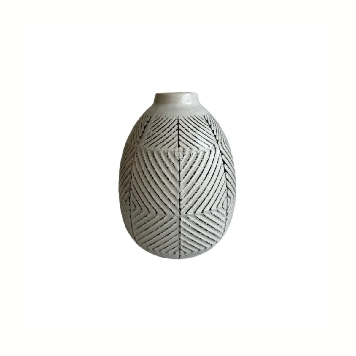 Florero Square - Blanco 