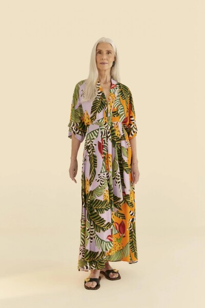 vestido Multicolor