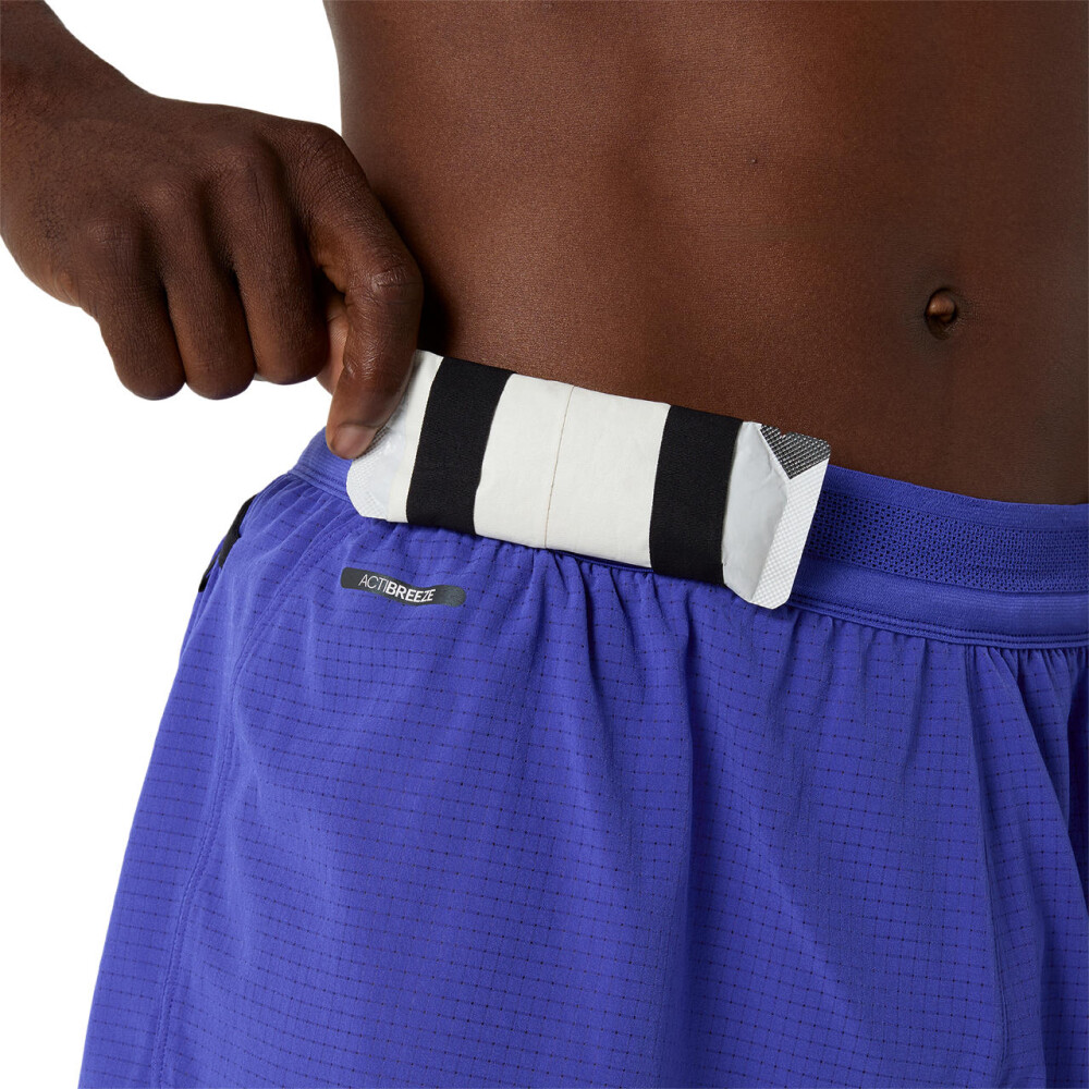 Shorts Running Metarun Split Short Hombre Cobalt Burst