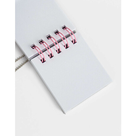 Mini Memo Espiralado Teddy Blanco Crudo