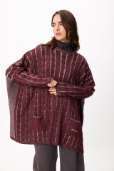 Sweater Oceano Bordeaux/Gris