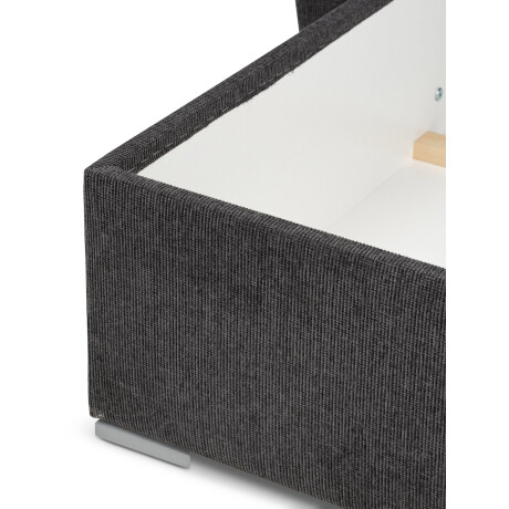 Sofa Cama Vejlby Chaise Longue Gris Oscuro