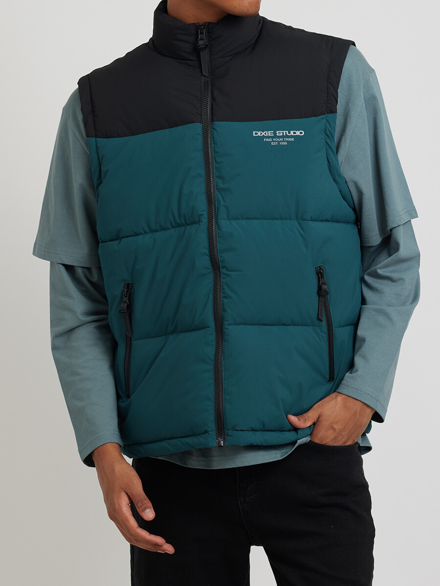 CHALECO NAOYA DIXIE - Verde 