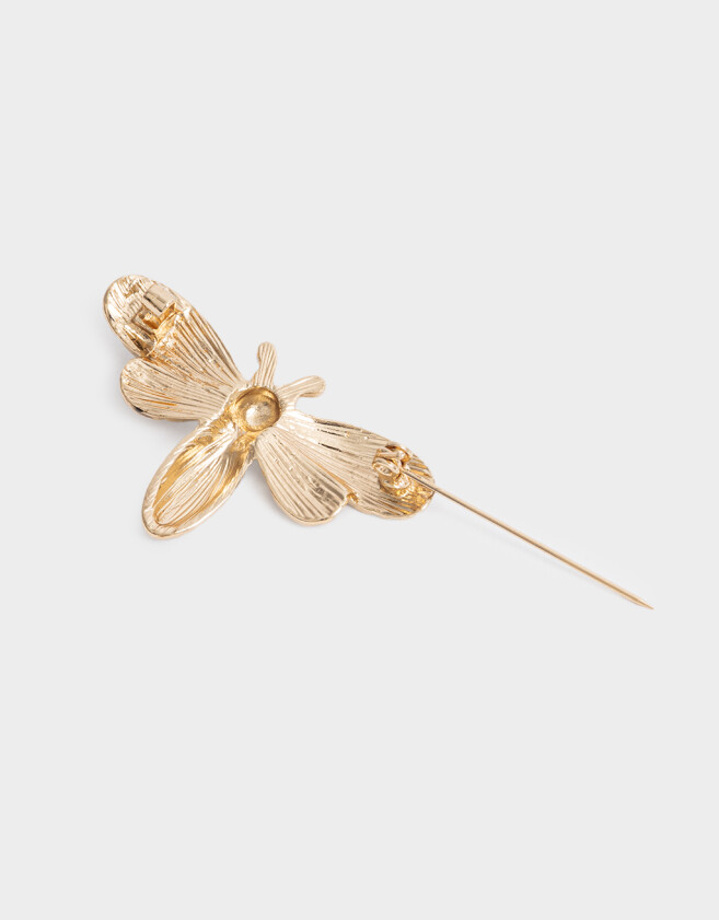 Prendedor Limited Edition Prendedor De Metal - Dorado Antique Gold