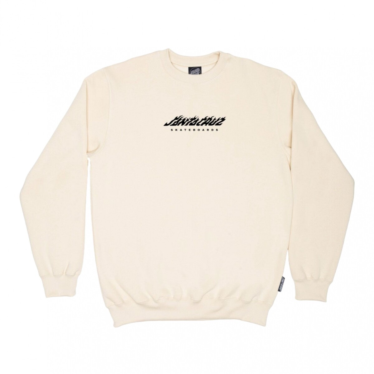 Buzo Santa Cruz Flame Strip - White 