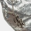 Cartera al hombro Poolside en paillette metalizado Metalizado