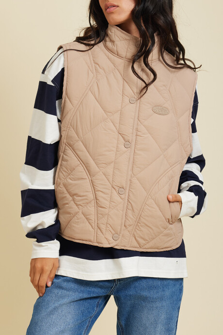 CHALECO JIZU RUSTY Marrón Claro