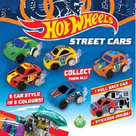 HOT WHEELS PELOTAS SURTIDAS HOT WHEELS STREET CARS