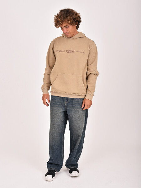 HOODIE SIMON WORLD BEIGE