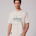 T-SHIRT MAGRON DIXIE Marfil