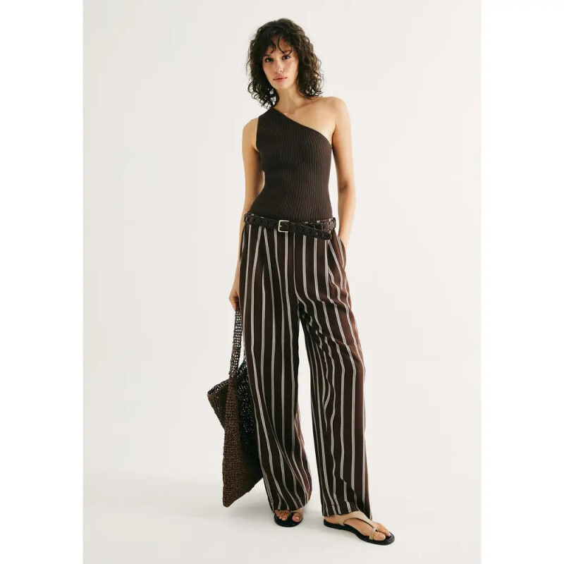 BLUSA SM FEM MARROM ESCURO