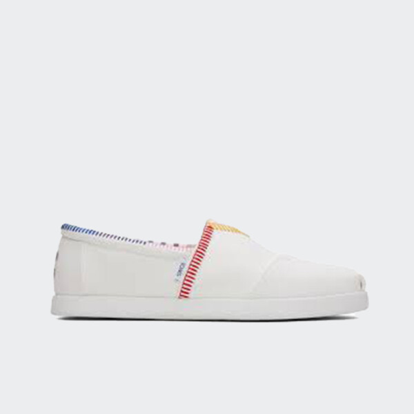 Alpargatas Toms Rainbow Blanco