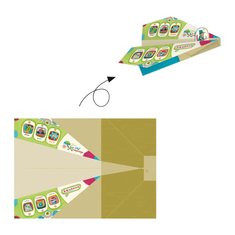 Crea Origami Aviones Djeco Crea Origami Aviones Djeco