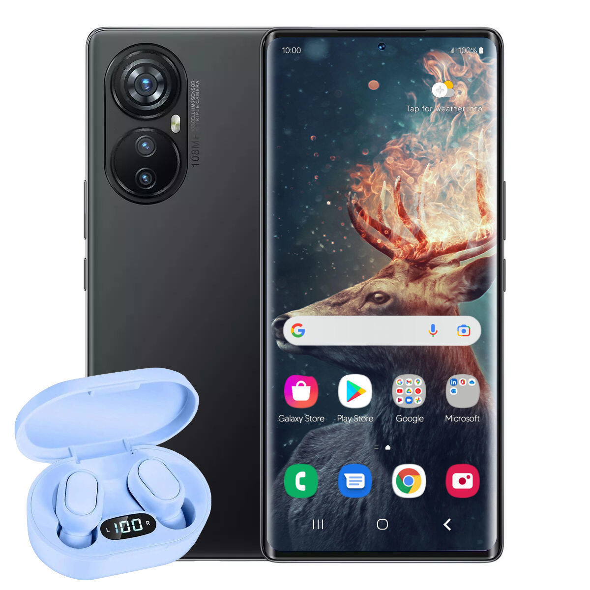 Blackview A200 Pro 12/256 Gb 4g + Auriculares Inalámbricos E7s - COMBO BLACKVIEW A200 PRO 12/256 + REGALO 