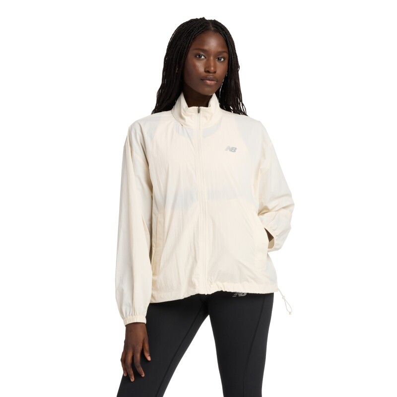 Campera New Balance de Dama - ATHLETIC PACKABLE - WJ41553LIN LINEN