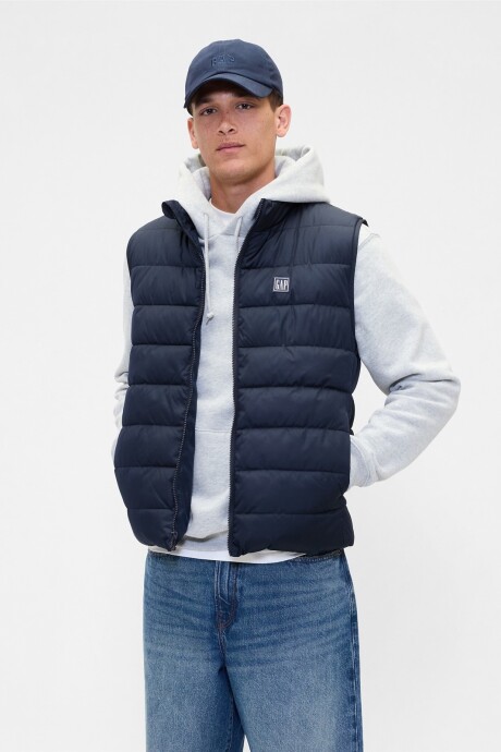Chaleco Puffer Hombre New Classic Navy