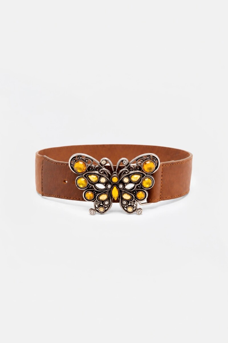 CINTO FAJA BUTTERFLY Camel