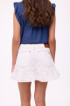 FALDA ULA DENIM Crudo