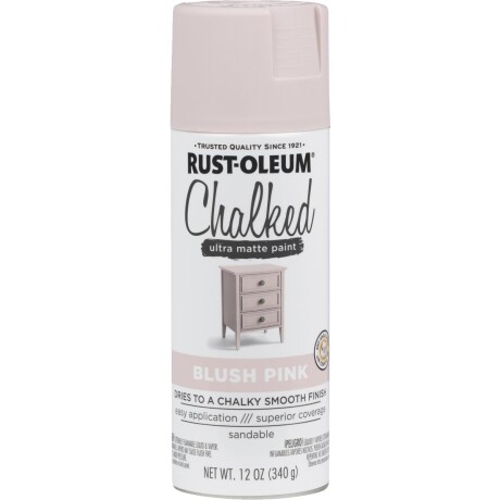 Esmalte Aerosol Tizado 340Gr - Blanco Lino Rust Oleum Rosa Palido Rust Oleum