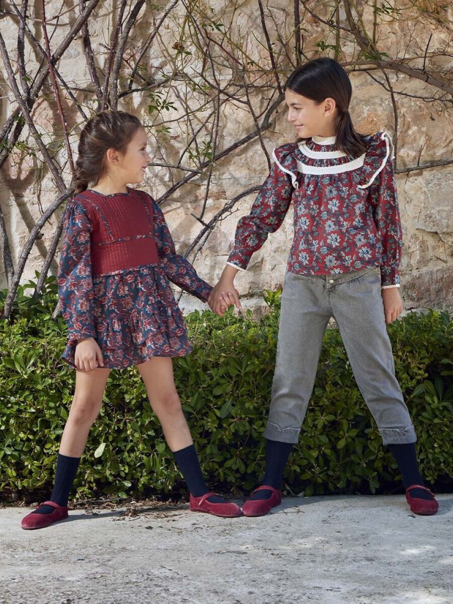 Vestido Estampado Con Petroleo