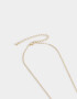 Cadena Corta con Dije Con corazón Collar Con Corazones - Dorado