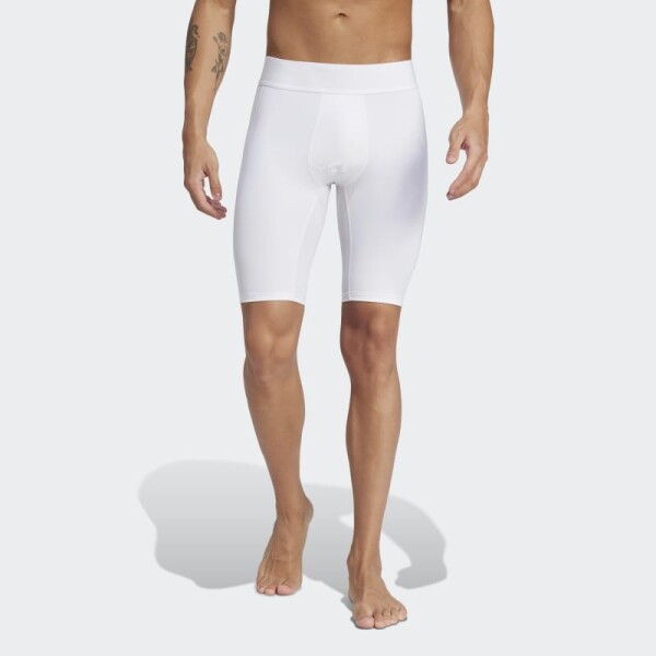 Calza Adidas Corta Techfit Blanco