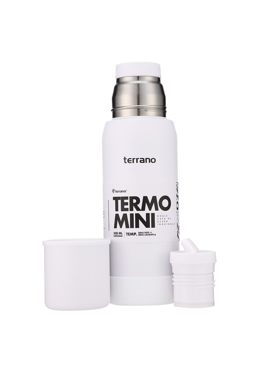Termo Mini Premium - 500mL. - Blanco 