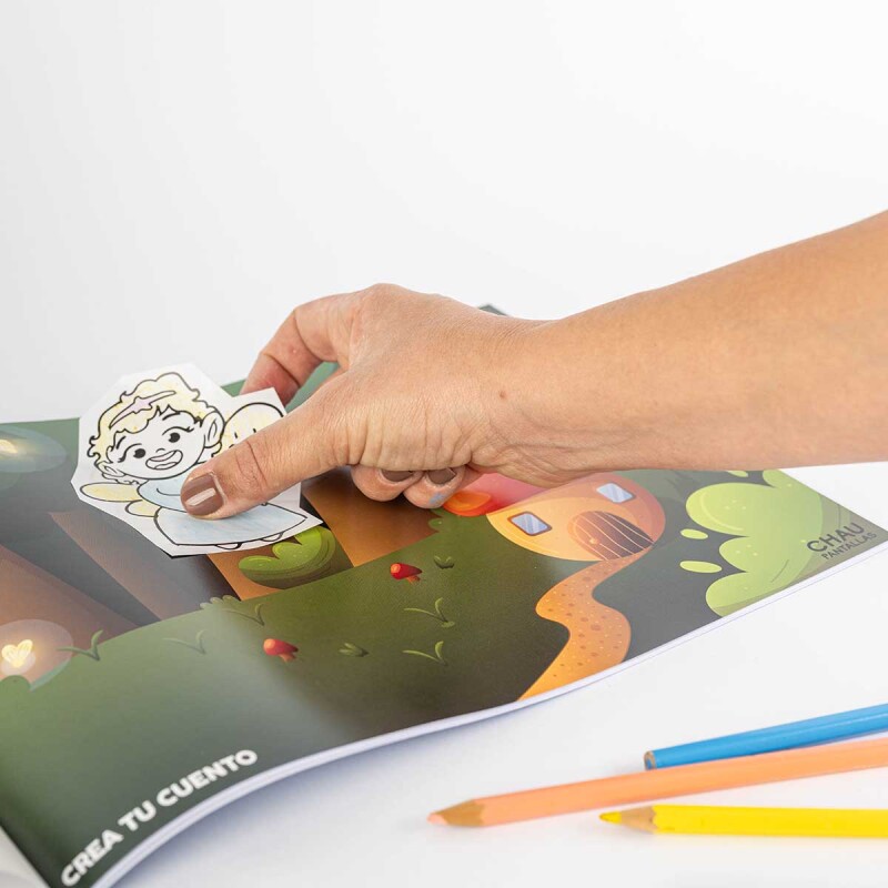 Cuentos Clásicos con stickers Chau Pantalla Cuentos Clásicos con stickers Chau Pantalla