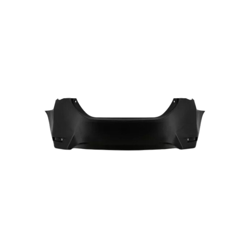 PARAGOLPE TRASERO NEGRO LISO Paragolpe Trasero Negro Liso
