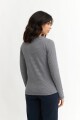Remera m/l a rayas BLANCO Y NEGRO