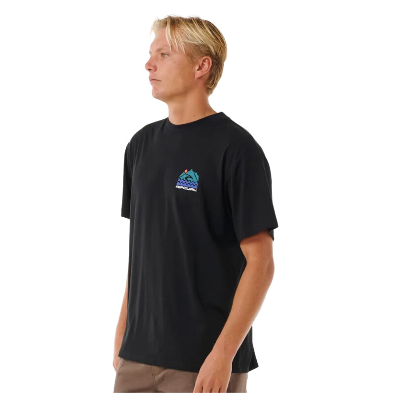 Remera Rip Curl Vaporcool Search Trek Tee - Negro Remera Rip Curl Vaporcool Search Trek Tee - Negro