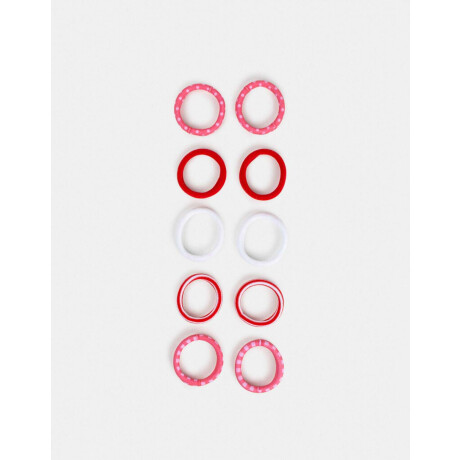 Set De Gomitas ''back To School'' Combinacion Bicolor