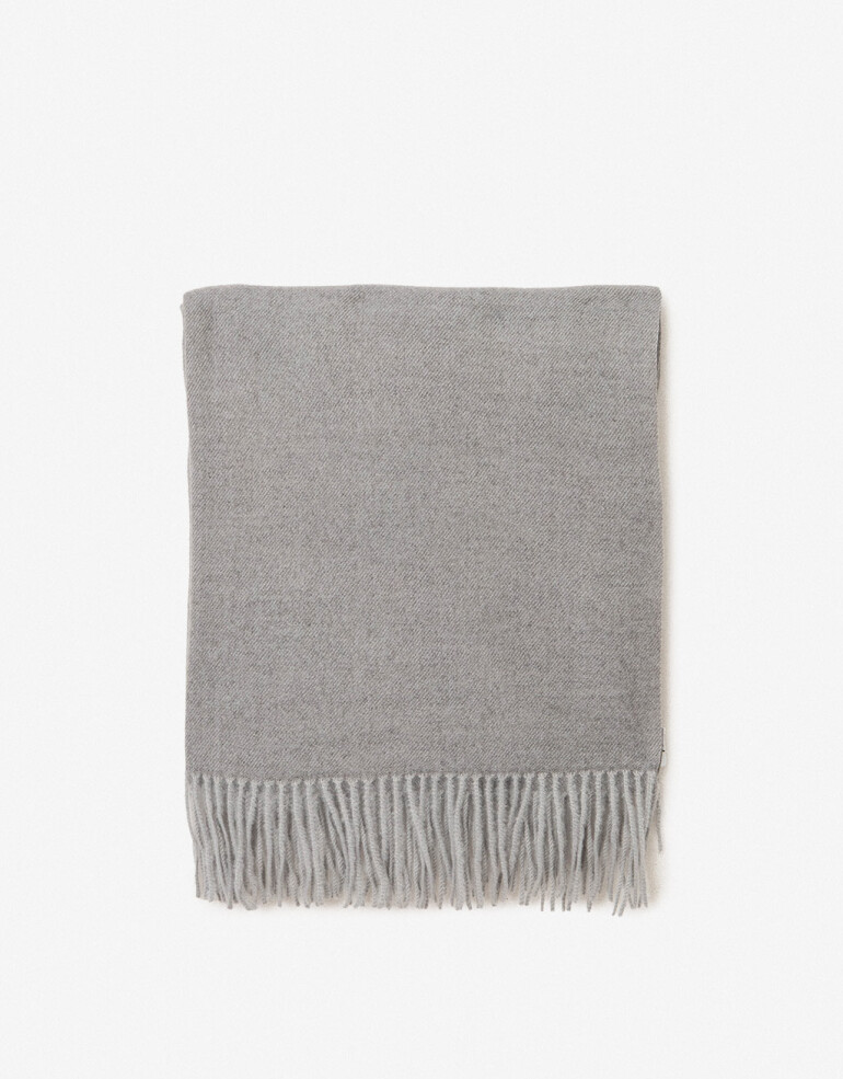 Bufandas Special Price Bufanda Con Flecos - Gris Medio