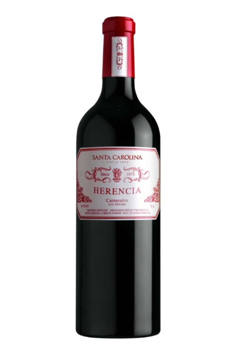 Vino Santa Carolina Herencia Carmenere 750ml Vino Santa Carolina Herencia Carmenere 750ml