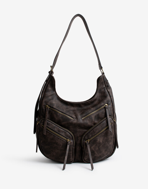 Saca Cartera Saca Multipocket - Marron Medio