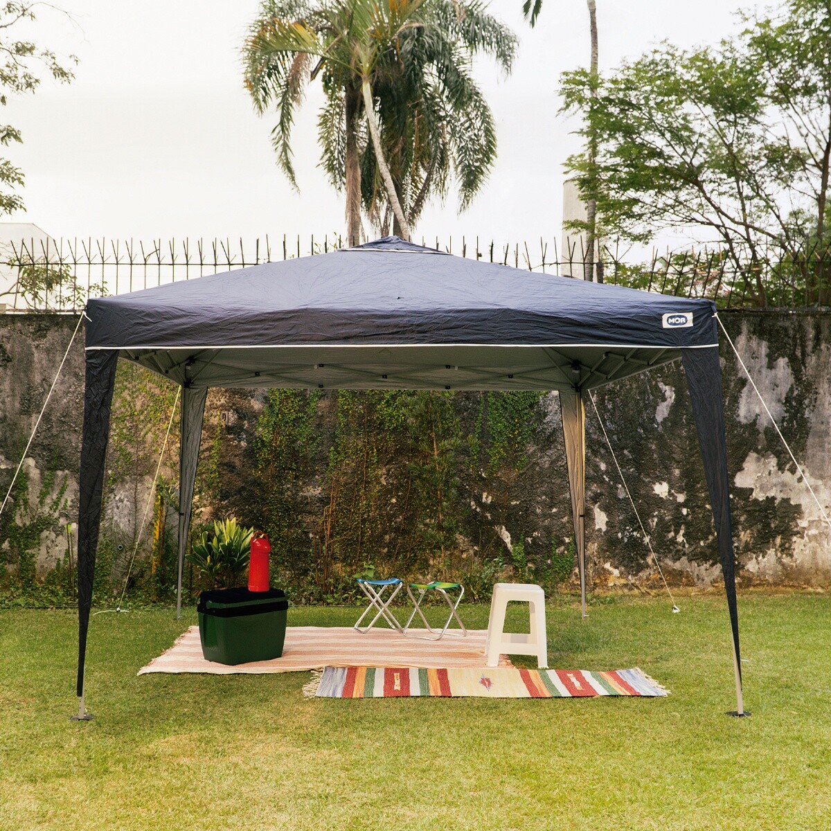Gazebo reforzado Oxford 3x3 - AZUL 
