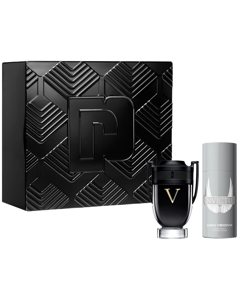 Set perfume Paco Rabanne Invictus Victory 100ml + desodorante 150ml Original 