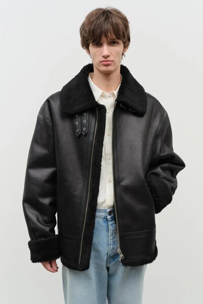 CHAQUETA Negro
