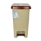 Tarro de residuos 25L con pedal BEIGE