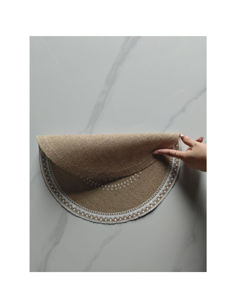 INDIVIDIUAL YUTE D38CM NATURAL/BLANCO INDIVIDIUAL YUTE D38CM NATURAL/BLANCO