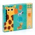 Puzzle x4 3, 4, 5 y 6 Pcs En la jungla