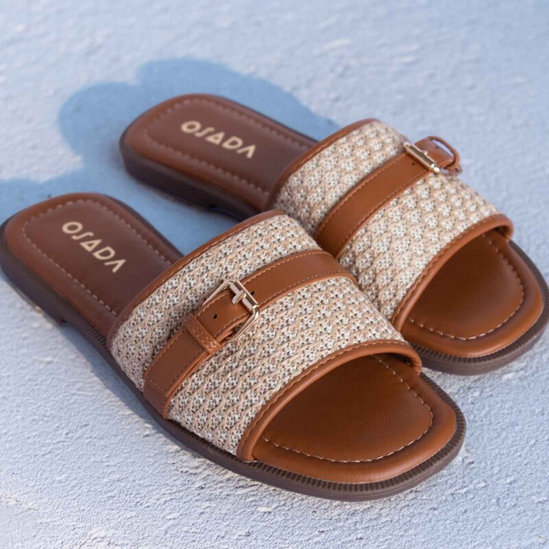 Sandalia de dama Osada CAMEL