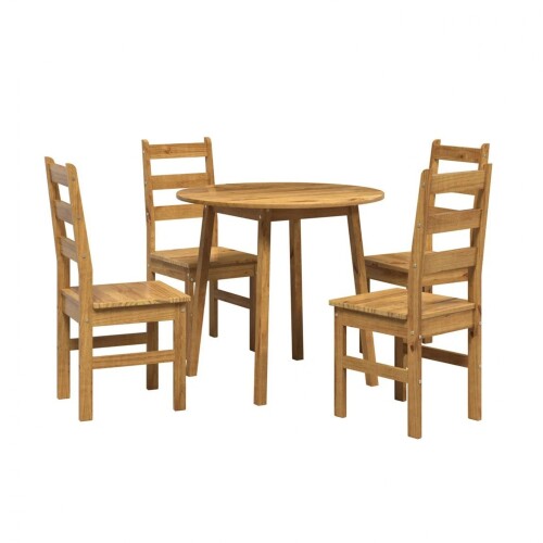 Conjunto de Comedor 4 sillas - Irlanda Natural