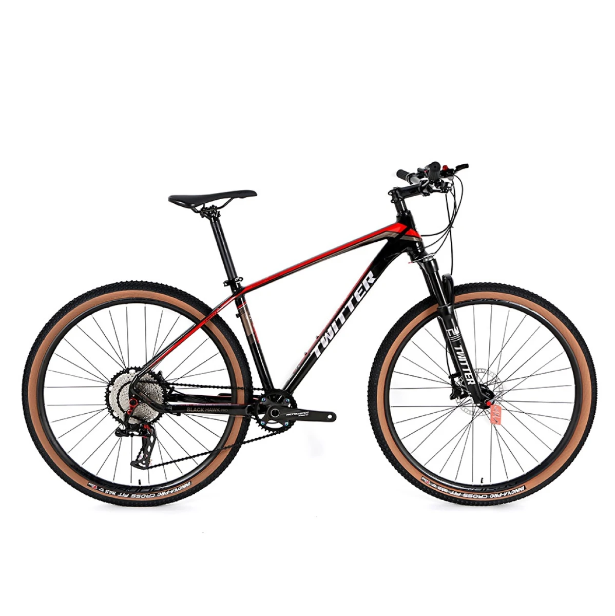 Bicicleta Montaña TWITTER Blackhawk Pro Rodado 29 30S*2/T17 - Black 