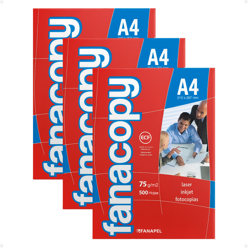 Hojas Fanacopy X3 Resma Hojas Fanacopy X3 Resma